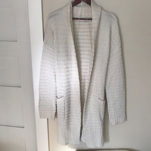 Cream Knitted Cardigan - Size XXL